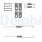 DELPHI LY1382 Set accesorii, sabot de frana
