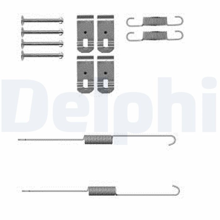DELPHI LY1382 Set accesorii, sabot de frana