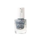 Oja pentru copii pe baza de apa cu parfum de vanilie, Glitter Silver Dreamer, 5ml, Inuwet