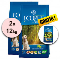 Farmina MO P ECOPET N dog FISH MINI 2 x 12 kg + 4 kg GRATUIT foto