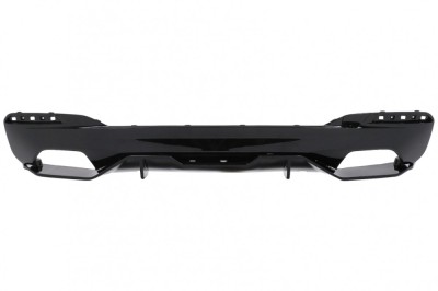 Difuzor Bara Spate BMW Seria 5 G30 G31 (2017-2019) M5 Design Negru Lucios Performance AutoTuning foto
