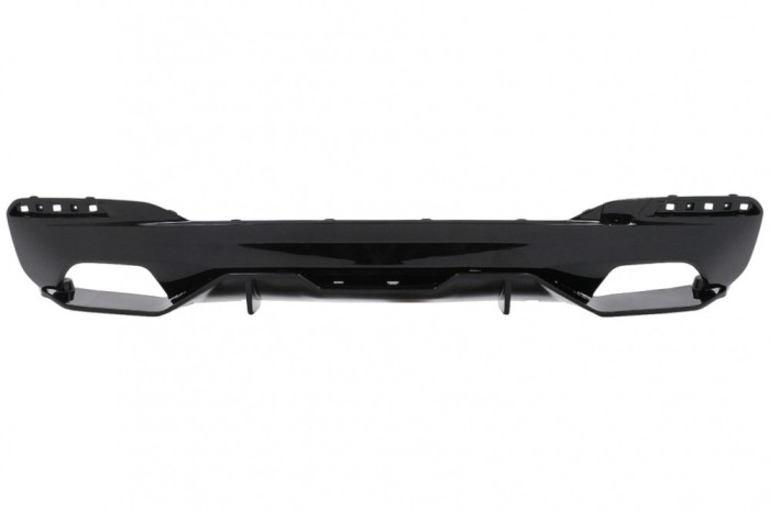 Difuzor Bara Spate BMW Seria 5 G30 G31 (2017-2019) M5 Design Negru Lucios Performance AutoTuning