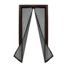 Plasa Usa cu Inchidere Magnetica Magic Mesh pentru Tantari, Muste sau Alte Insecte, Dimensiuni 210x105cm