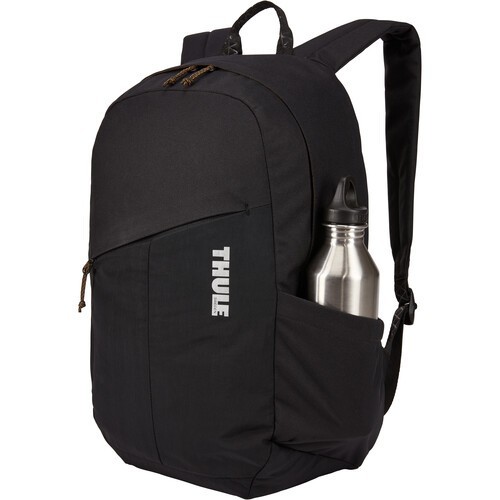 RUCSAC THULE NOTUS 20L, pt. notebook de max. 14 inch, 1 compartiment, buzunar lateral x 2, waterproof, poliester, negru, &quot;TCAM6115&quot; / &quot;3204304&quot;