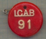 Y 993 INSIGNA - ,,ICAB&quot; 91 -INTREPRINDERE SOCIALISTA -PENTRU COLECTIONARI