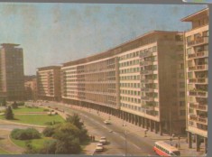 CPIB 17104 CARTE POSTALA - BUCURESTI. SALA PALATULUI, AUTOBUZ