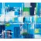 Tablou abstract pictat manual, Fantezie 5, 60x50cm ulei pe panza in relief efect 3D, gata de agatat pe perete