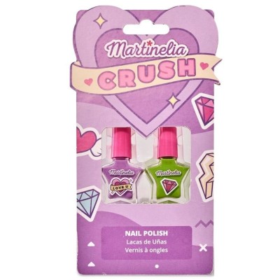 Set 2 lacuri de unghii asortate Crush Nail Duo Martinelia 11102B foto