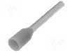 Terminal cu compresie, cablu 0.75mm2, cositorit, WEIDM&Uuml;LLER - 9019060000 H0,75/18D GR