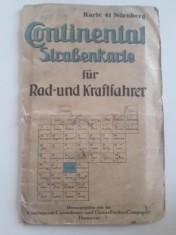 Harta Germania nazista Nurnberg foto