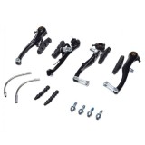 Set frane v-brake, fata-spate, culoare negru Cod:AWR0264