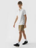 Șort casual pentru băieți - maro, 4F Sportswear