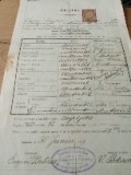 Act Suceava 1909 Atestat