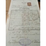 Act Suceava 1909 Atestat