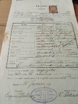 Act Suceava 1909 Atestat foto