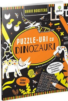Puzzle-Uri Cu Dinozauri, Vicky Barker - Editura Gama foto