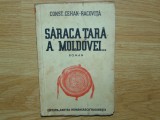 SARACA TARA A MOLDOVEI -CONST.CEHAN RACOVITA ANUL 1939