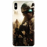Husa silicon pentru Apple Iphone XS, Battlefield