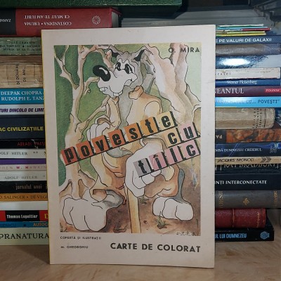 O. MIRA - POVESTE CU TALC * ILUSTRATII M. GHEORGHIU , 1991 * foto