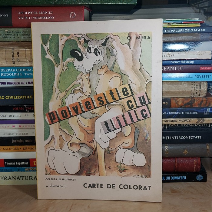 O. MIRA - POVESTE CU TALC * ILUSTRATII M. GHEORGHIU , 1991 *