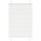 Jaluzea plisata alb 100x100cm Latime tesatura 99,4cm poliester