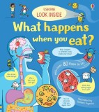 Look Inside What Happens When You Eat? | Emily Bone, Usborne Publishing Ltd