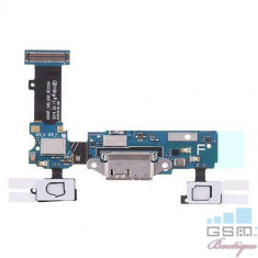 Banda Flex Cu Conector Incarcare Samsung Galaxy S5 SM-G900F Originala foto