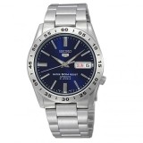 Seiko 5 SNKD99K1 Ceas Automat Bărbați Cadran Albastru Zi Dată Brățară Argintie 37mm