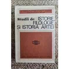Studii de istorie, filologie si istoria artei