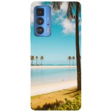 Husa compatibila cu Motorola G51 model Tropical Island, Silicon, TPU, Viceversa, Transparent, Carcasa