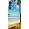 Husa compatibila cu Motorola G51 model Tropical Island, Silicon, TPU, Viceversa