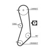 Curea distributie Fiat: Cinquecento (170), Panda (141), Panda (169), Punto (176), Seicento / 600 (187), Uno (146); Lancia: Y (840a), 1.1 Sporting, 1., Gates