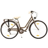 Cumpara ieftin Bicicleta Oras Devron Grazia 6s Retro - 28 Inch, M, Maro Ultimate FactoryBikes