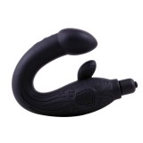 Black Mont P-Spot - Masator de Prostată cu Vibrații, 11 cm, Orion