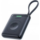 Baterie Externa Wireless Baseus EnerFill FW11 pentru Apple Watch Series, 1640mAh, 5W, 1 x QI, Neagra E0205301