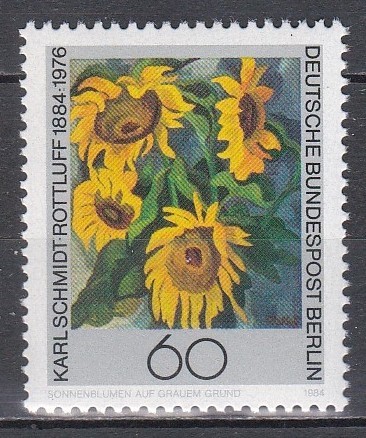 Germania Berlin 1984 - Centenarul nașterii pictorului Karl Schmidt Rottluff, MNH