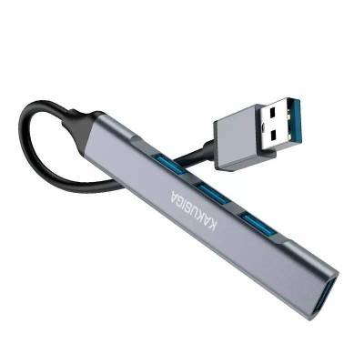 Hub, KakuSiga, USB, Gri foto