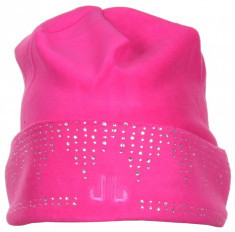 Stretch Shiny Beanie caciula iarna femei pink foto