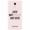 Husa silicon pentru Xiaomi Remdi Note 3, Cute But Psycho