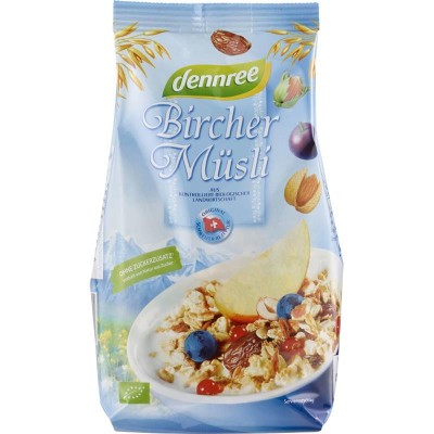 Musli Bircher Bio 500 grame Dennree foto