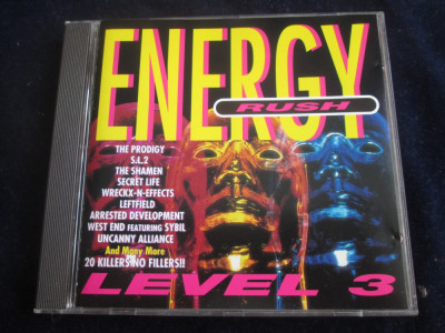various - Energy Rus: Level 3 _ cd,compilatie _ Dino ( 1993, UK ) foto
