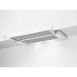 Hota telescopica incorporabila Electrolux LFP326FW, Putere de absorbtie 410 mc/h, 1 motor, 3 viteze, 2 filtre de aluminiu lavabile, 60 cm, Alb