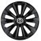 Set 4 Capace Roti, potrivite jantelor de R16, pentru Renault, model delta negru