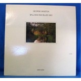 VINIL George Winston &lrm;&ndash; Ballads And Blues 1972 (VG++)