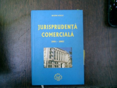Jurisprudenta comerciala 2001-2003 - Marin Voicu foto