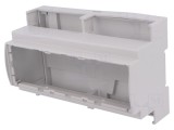 Carcasă pentru șină DIN gri 90,5mm x 142,3mm x 62mm