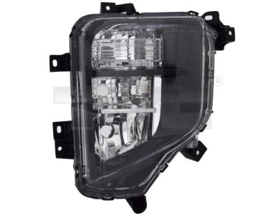 Proiector ceata cu lumini de zi MITSUBISHI L200, 11.2018-, partea dreapta, TYC, cu Lucas; H8+P13W+PY21W; cu prize bec foto