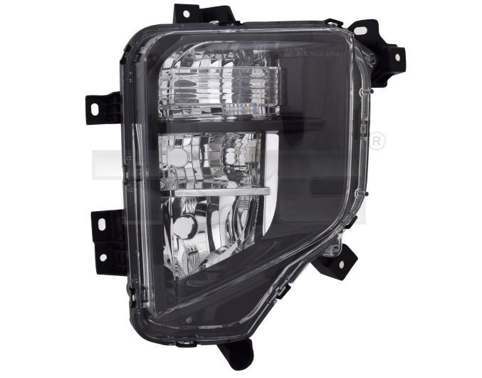 Proiector ceata cu lumini de zi MITSUBISHI L200, 11.2018-, partea dreapta, TYC, cu Lucas; H8+P13W+PY21W; cu prize bec