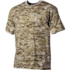 Tricou Tactic Militar US-ARMY 170gsm Bumbac Tan Digital MFH (Marime: M)