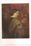 FA121 -Carte Postala - RUSIA - Hermitage, Leningrad - Anselm Feuerbach. Self portrait, circulata 1988